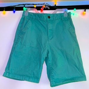 Old Navy teal shorts, size 16.